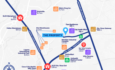 FOR SALE: Residential/Industrial Land in Sta. Rosa, Laguna