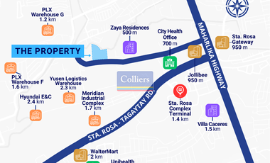 FOR SALE: Residential/Industrial Land in Sta. Rosa, Laguna