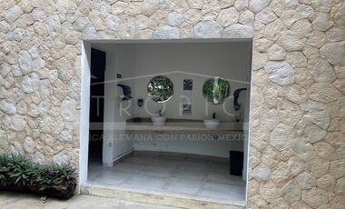 Linda casa amueblada y con jacuzzi en renta en Aldea Kiin, Puerto Morelos