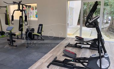 Linda casa amueblada y con jacuzzi en renta en Aldea Kiin, Puerto Morelos