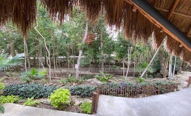 Linda casa amueblada y con jacuzzi en renta en Aldea Kiin, Puerto Morelos