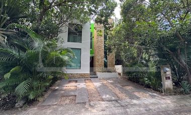 Linda casa amueblada y con jacuzzi en renta en Aldea Kiin, Puerto Morelos