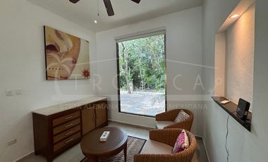 Linda casa amueblada y con jacuzzi en renta en Aldea Kiin, Puerto Morelos