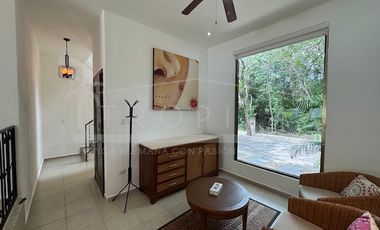 Linda casa amueblada y con jacuzzi en renta en Aldea Kiin, Puerto Morelos