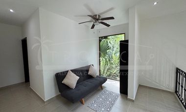 Linda casa amueblada y con jacuzzi en renta en Aldea Kiin, Puerto Morelos