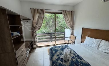 Linda casa amueblada y con jacuzzi en renta en Aldea Kiin, Puerto Morelos