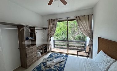 Linda casa amueblada y con jacuzzi en renta en Aldea Kiin, Puerto Morelos