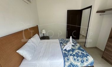 Linda casa amueblada y con jacuzzi en renta en Aldea Kiin, Puerto Morelos