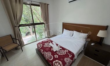 Linda casa amueblada y con jacuzzi en renta en Aldea Kiin, Puerto Morelos