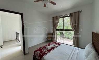 Linda casa amueblada y con jacuzzi en renta en Aldea Kiin, Puerto Morelos