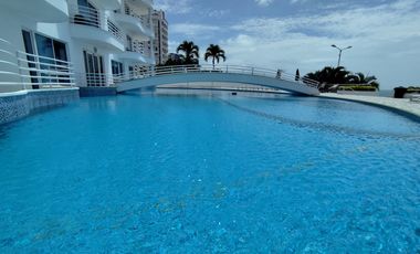 🏢 VENDO DEP. - DOS DORMITORIOS - SALIDA AL MAR - PISO 3 (Tonsupa – Club Resort Pacífico – Playa Ancha.)