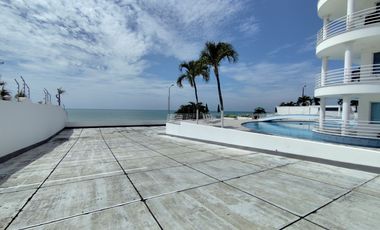 🏢 VENDO DEP. - DOS DORMITORIOS - SALIDA AL MAR - PISO 3 (Tonsupa – Club Resort Pacífico – Playa Ancha.)