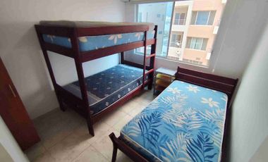 🏢 VENDO DEP. - DOS DORMITORIOS - SALIDA AL MAR - PISO 3 (Tonsupa – Club Resort Pacífico – Playa Ancha.)