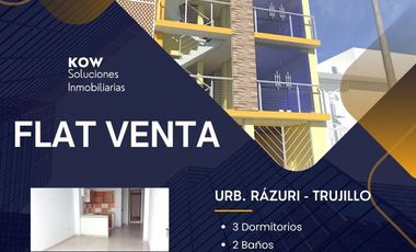 RAZURI departamento por Hospital Lazarte-VENTA