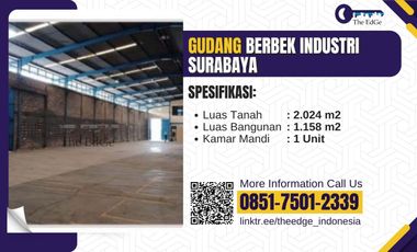 Strategic Warehouse Rental in the Berbek Industrial Area SIER Surabaya