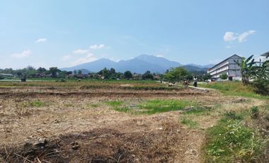 Tanah dijual view indah, sawah & gunung, di Polaman, Mijen