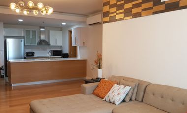 2 bedroom furnished unit at Park Terraces for rent with balcony