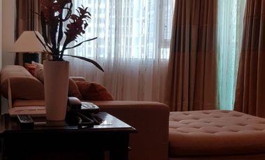 2 bedroom furnished unit at Park Terraces for rent with balcony