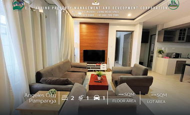 FOR RENT - 2 Bedroom Furnished Apartment Unit in Secured Subdivision in Anunas Angeles City along Fil Am Friendship HIghway Pampanga