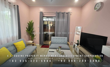 FOR RENT - Fully Furnished 2 Bedroom House Apartment in a Secured Subdivision in Malabanias Angeles City Pampanga