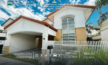 3 BEDROOM FULLY FURNISHED HOUSE WITH EXTRA ROOM FOR RENT IN MAWING RESIDENCES TELABASTAGAN SAN FERNANDO PAMPANGA