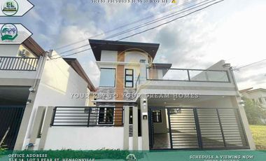 5 Bedrooms 2-Storey House For Rent I Located in a secured subdivision in Barangay Telabastagan, San Fernando, Pampanga