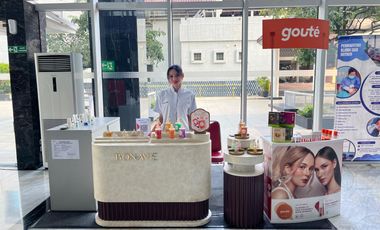 Sewa Space Open Booth Indoor Murah Gedung Antam Tower B