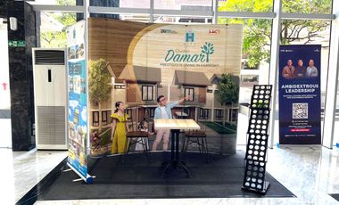 Sewa Space Open Booth Indoor Murah Gedung Antam Tower B