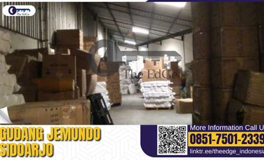 Jual Cepat Gudang Strategis di Jemundo Taman Sidoarjo - The EdGe