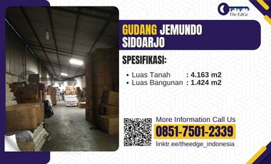 Jual Cepat Gudang Strategis di Jemundo Taman Sidoarjo - The EdGe