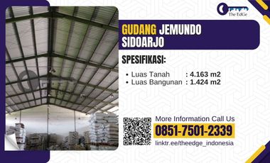 Jual Cepat Gudang Strategis di Jemundo Taman Sidoarjo - The EdGe