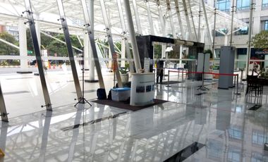 Sewa Space Open Booth Indoor Lobby B Murah Gedung Antam Tower B