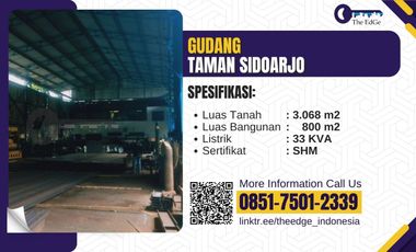 Jual Gudang Raya Kletek Sidoarjo - The EdGe