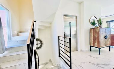 Modern style home with an elevator and stunning ocean view in Playas de Rosarito