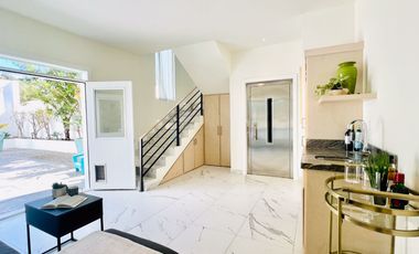 Modern style home with an elevator and stunning ocean view in Playas de Rosarito