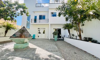 Modern style home with an elevator and stunning ocean view in Playas de Rosarito