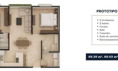 Preventa Departamentos en Pátzcuaro desde $1,685,000