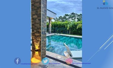 GRAN CASA CAMPESTRE VIA PUERTO LOPEZ