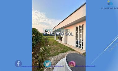 GRAN CASA CAMPESTRE VIA PUERTO LOPEZ
