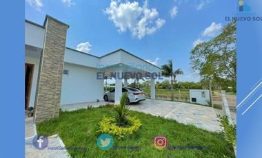 GRAN CASA CAMPESTRE VIA PUERTO LOPEZ