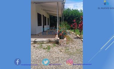 VENTA DE CASA CAMPESTRE VIA PUERTO LOPEZ