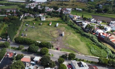 Terreno Boulevard Ferrocarriles - Emiliano Zapata Entrada a Atlixco, Puebla, México