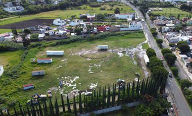 Terreno Boulevard Ferrocarriles - Emiliano Zapata Entrada a Atlixco, Puebla, México