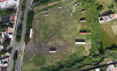 Terreno Boulevard Ferrocarriles - Emiliano Zapata Entrada a Atlixco, Puebla, México