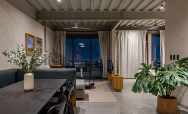 Departamento con terraza, vistas y suite independiente en Loma Dorada