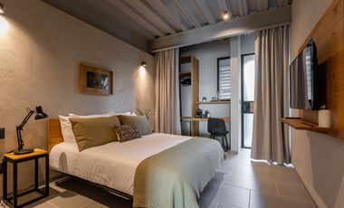 Departamento con terraza, vistas y suite independiente en Loma Dorada