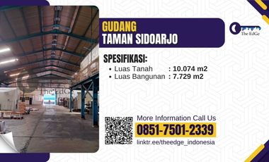Selling Kletek Sidoarjo Warehouse Industrial Permit The Edge