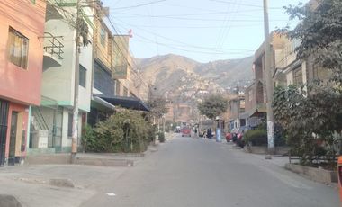 VENTA DE TERRENO EN SAN JUAN DE LURIGANCHO 120 M2