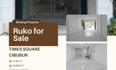 Cibubur,Time Square, ruko di jual, siap pakai, harga terbaik