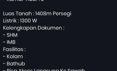 Villa Mewah di Kota Garut Pemandangan Indah & Udara Sejuk Pegunungan SHM IMB Ready dekat Hotel Santika Dekat Alun Alun Tarogong Pusat Kota Garut